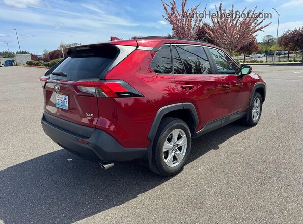 2T3P1RFV0LW100800 2020 TOYOTA RAV4 Red Front right