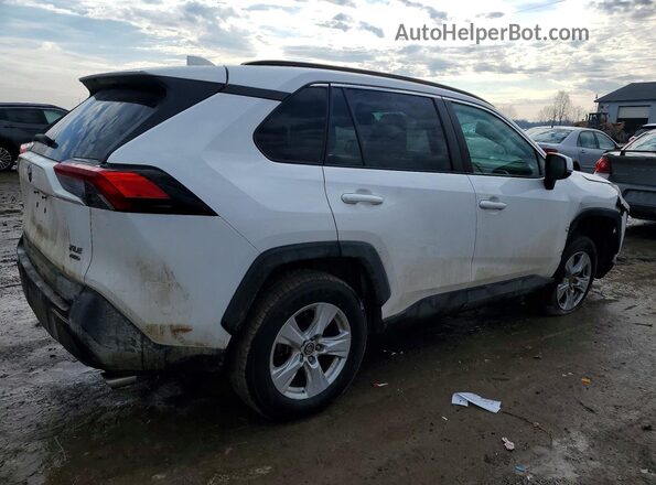 2T3P1RFV0MC141463 2021 TOYOTA RAV4 Белый Задняя правая четверть