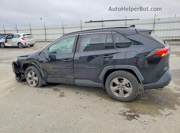 2T3P1RFV0NC305666 2022 TOYOTA RAV4 Black Задня ліва чверть