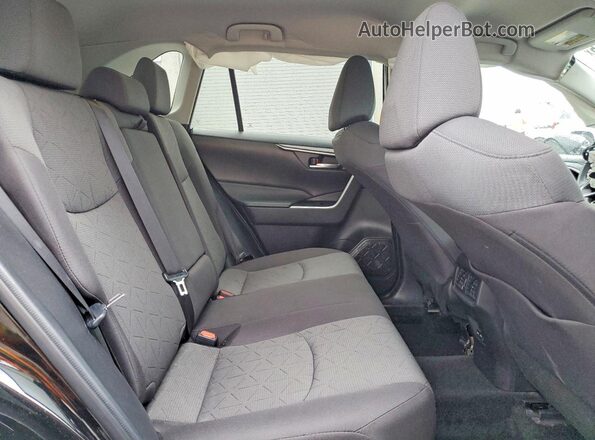 2T3P1RFV0NC305666 2022 TOYOTA RAV4 Black Вид задньої частини салону