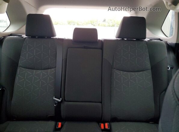 2T3P1RFV0NC305666 2022 TOYOTA RAV4 Black Вид задніх сидінь