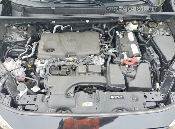 2T3P1RFV0SC504860 2025 TOYOTA RAV4 Black Вид підкапотного простору