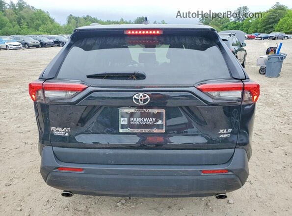 2T3P1RFV0SC504860 2025 TOYOTA RAV4 Black Вид ззаду