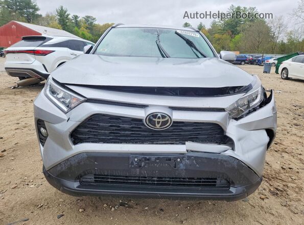 2T3P1RFV1LW106699 2020 TOYOTA RAV4 Silver Front view