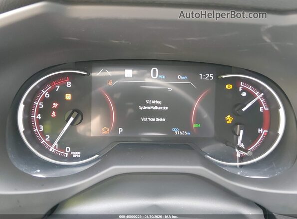2T3P1RFV1RC456988 2024 TOYOTA LE Черный Вид задних сидений