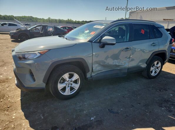 2T3P1RFV2KC048473 2019 TOYOTA RAV4 Gray Front left