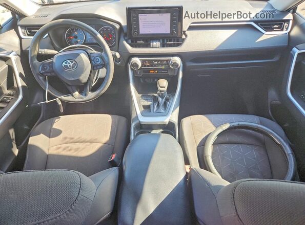 2T3P1RFV2KC048473 2019 TOYOTA RAV4 Gray Dashboard view