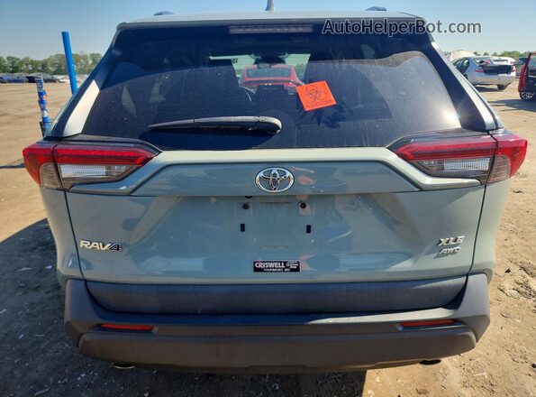 2T3P1RFV2KC048473 2019 TOYOTA RAV4 Gray Rear view