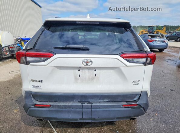 2T3P1RFV2LC081071 2020 TOYOTA RAV4 White Вид ззаду