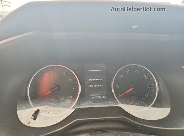 2T3P1RFV2LC081071 2020 TOYOTA RAV4 White Вид щитка приладів