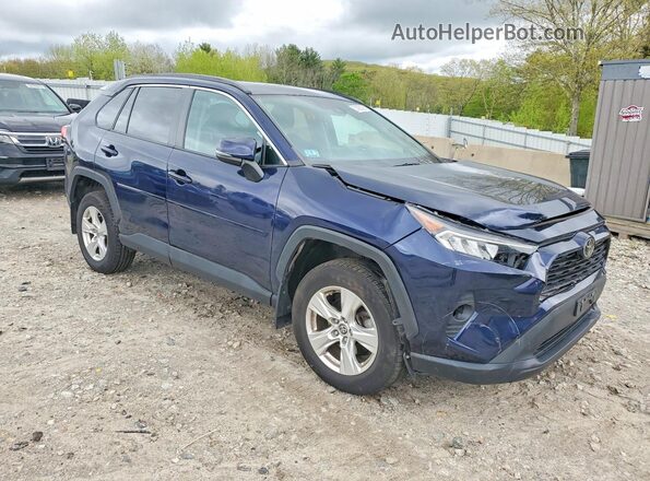 2T3P1RFV2MW213701 2021 TOYOTA RAV4 Blue Передня права чверть
