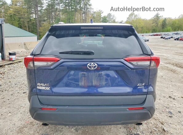 2T3P1RFV2MW213701 2021 TOYOTA RAV4 Blue Вид ззаду