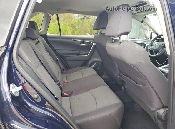 2T3P1RFV2MW213701 2021 TOYOTA RAV4 Blue Вид задньої частини салону