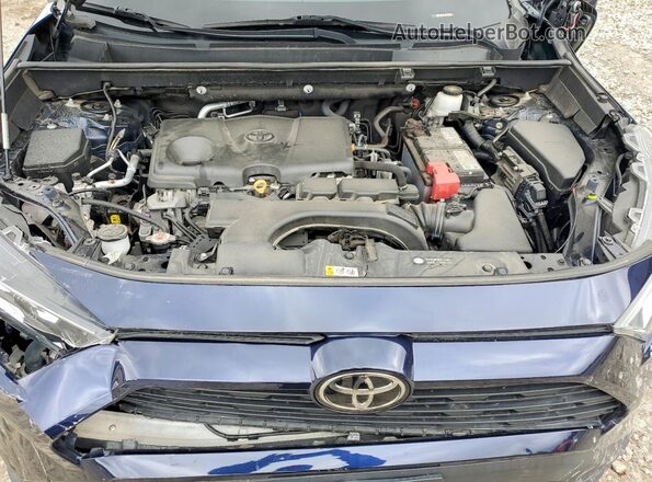 2T3P1RFV2MW213701 2021 TOYOTA RAV4 Blue Вид підкапотного простору