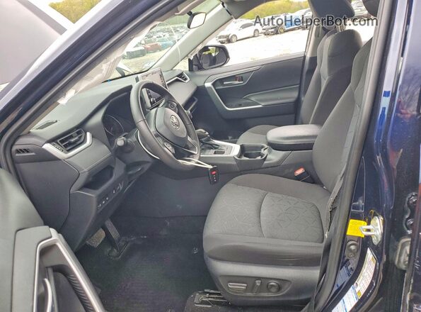 2T3P1RFV2MW213701 2021 TOYOTA RAV4 Blue Вид салону спереду