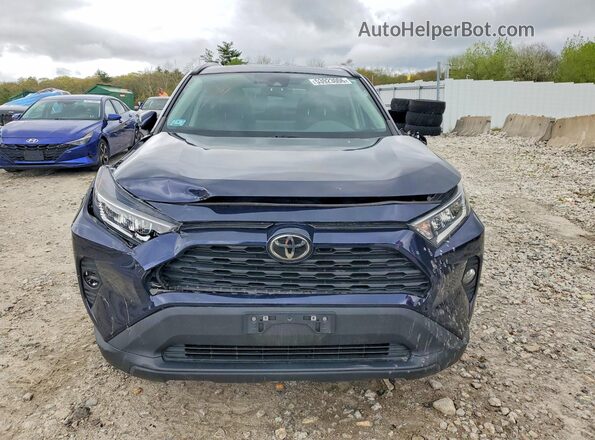 2T3P1RFV2MW213701 2021 TOYOTA RAV4 Blue Вид спереду