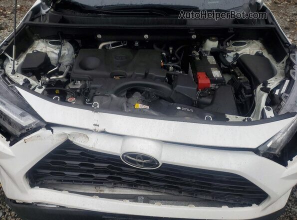 2T3P1RFV2NC305653 2022 TOYOTA RAV4 White Widok komory silnika