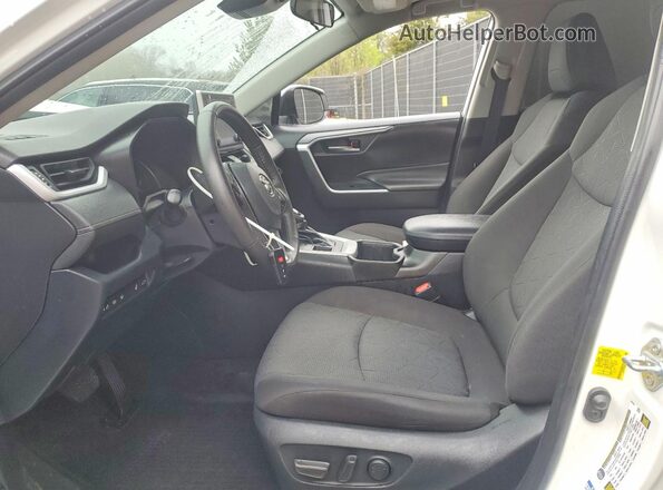 2T3P1RFV2NC305653 2022 TOYOTA RAV4 White Widok wnętrza z przodu