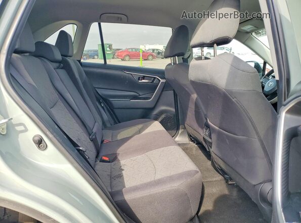 2T3P1RFV3LC079636 2020 TOYOTA RAV4 Серебряный Вид задней части салона