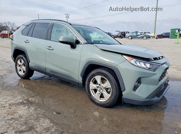 2T3P1RFV3LC079636 2020 TOYOTA RAV4 Серебряный Передняя правая четверть