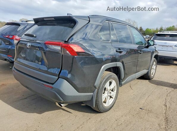 2T3P1RFV3MW140466 2021 TOYOTA RAV4 Black Задня права чверть