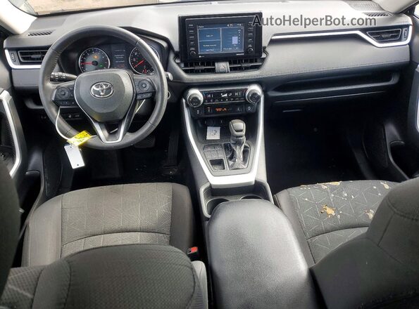 2T3P1RFV3MW140466 2021 TOYOTA RAV4 Black Вид панелі приладів