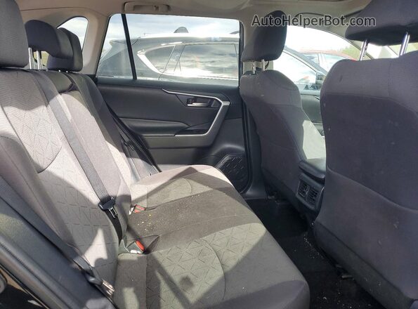 2T3P1RFV3MW140466 2021 TOYOTA RAV4 Black Вид задніх сидінь