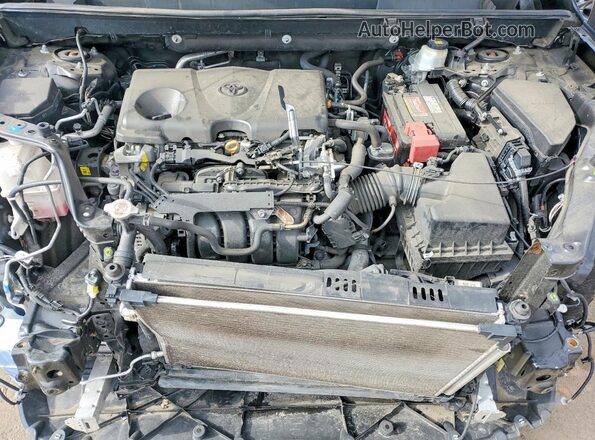 2T3P1RFV3MW140466 2021 TOYOTA RAV4 Black Вид задньої частини салону