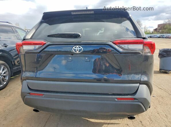 2T3P1RFV3MW140466 2021 TOYOTA RAV4 Black Вид ззаду