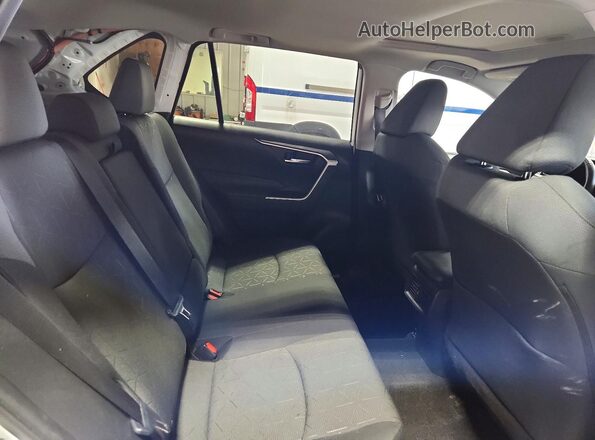 2T3P1RFV3MW201928 2021 TOYOTA RAV4 White Вид задньої частини салону