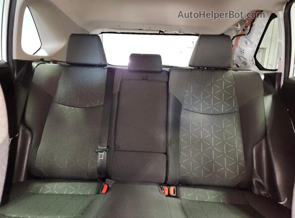 2T3P1RFV3MW201928 2021 TOYOTA RAV4 White Вид задніх сидінь