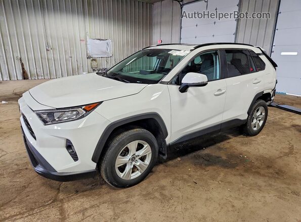 2T3P1RFV3MW201928 2021 TOYOTA RAV4 White Передня ліва чверть