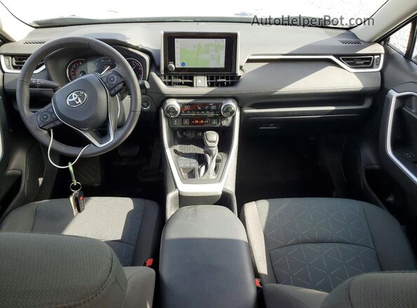 2T3P1RFV3RC439898 2024 TOYOTA RAV4 Gray Dashboard view