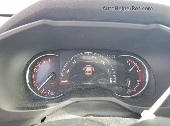 2T3P1RFV3RC439898 2024 TOYOTA RAV4 Gray Instrument cluster view