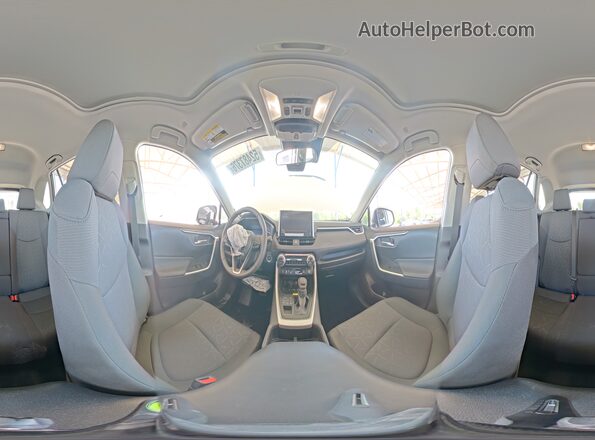 2T3P1RFV3RC480807 2024 TOYOTA RAV4 White Vista de la etiqueta del VIN