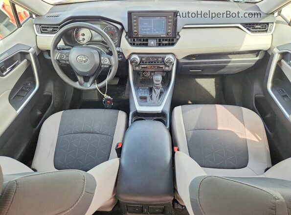 2T3P1RFV4LC083727 2020 TOYOTA LE White Dashboard view