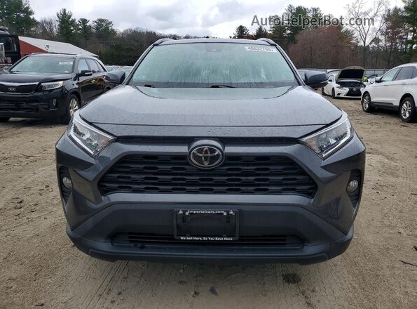 2T3P1RFV4MC190942 2021 TOYOTA RAV4 Gray Front view