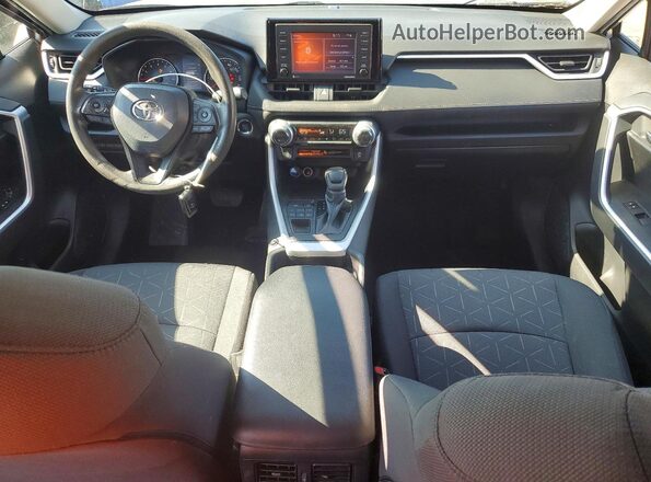 2T3P1RFV4MW169071 2021 TOYOTA RAV4 Silver Widok deski rozdzielczej