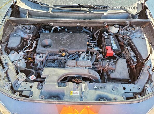 2T3P1RFV4MW200951 2021 TOYOTA RAV4 Silver Engine compartment view