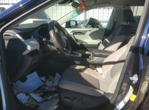 2T3P1RFV4MW216809 2021 TOYOTA RAV4 Синий Вид салона спереди