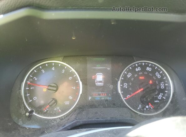 2T3P1RFV4MW216809 2021 TOYOTA RAV4 Синий Вид щитка приборов