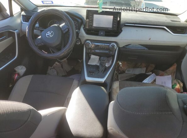 2T3P1RFV4MW216809 2021 TOYOTA RAV4 Синий Вид панели приборов