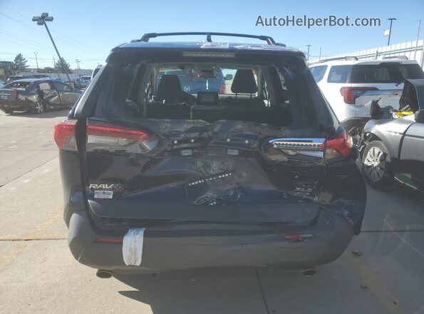 2T3P1RFV4MW216809 2021 TOYOTA RAV4 Синий Вид сзади