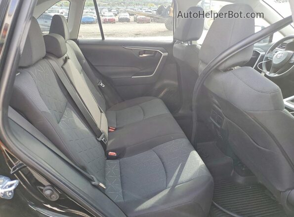 2T3P1RFV4SC550580 2025 TOYOTA RAV4 Black Вид задніх сидінь