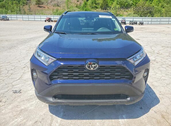 2T3P1RFV5MW143286 2021 TOYOTA RAV4 Blue Vista frontal