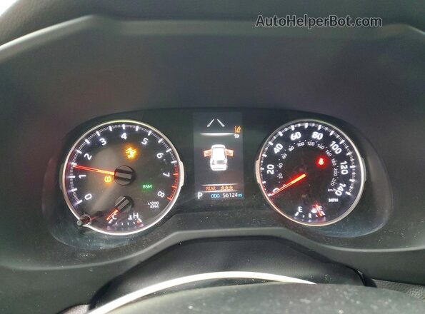 2T3P1RFV5MW209710 2021 TOYOTA RAV4 Silver Widok zestawu wskaźników