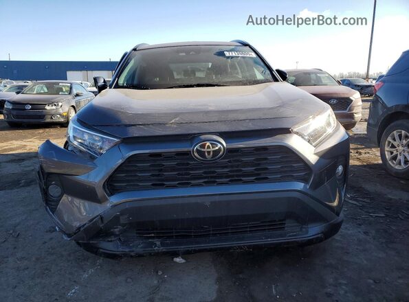 2T3P1RFV6KW081913 2019 TOYOTA RAV4 Gray Вид спереду
