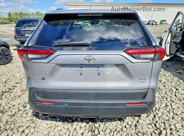 2T3P1RFV6LC061194 2020 TOYOTA RAV4 Серебряный Вид сзади