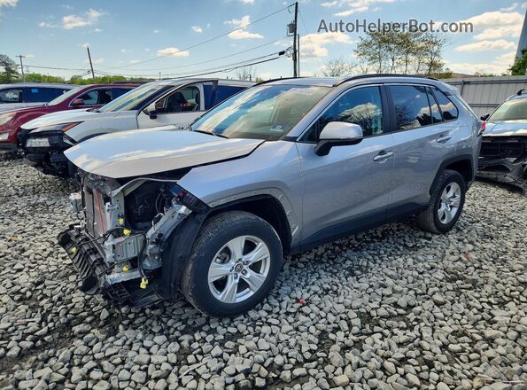 2T3P1RFV6LC061194 2020 TOYOTA RAV4 Серебряный Передняя левая четверть