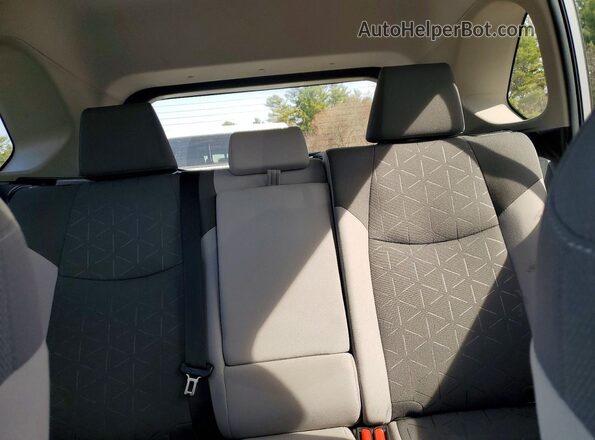 2T3P1RFV6MC157750 2021 TOYOTA RAV4 Silver უკანა სავარძლების ხედი